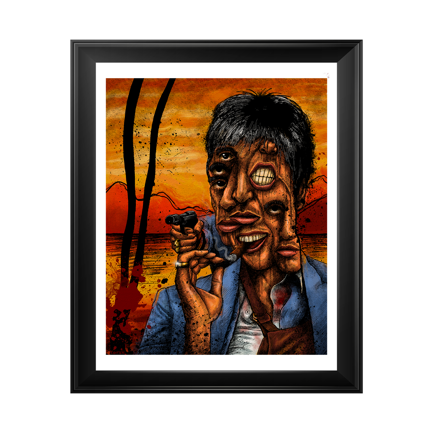SCARFACE PRINT