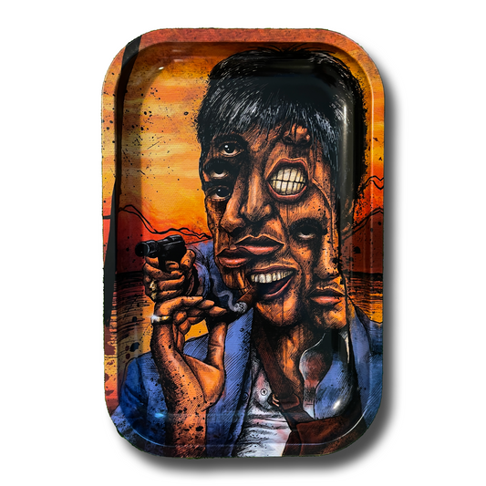 SCARFACE ROLLING TRAY